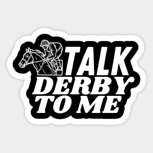 150th Derby day 2024 Funny Vintage Racing Horse lover Derby Sticker